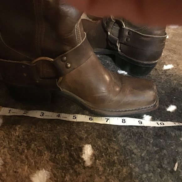 Frye square Toe Harness Boots - Picture 7 of 16